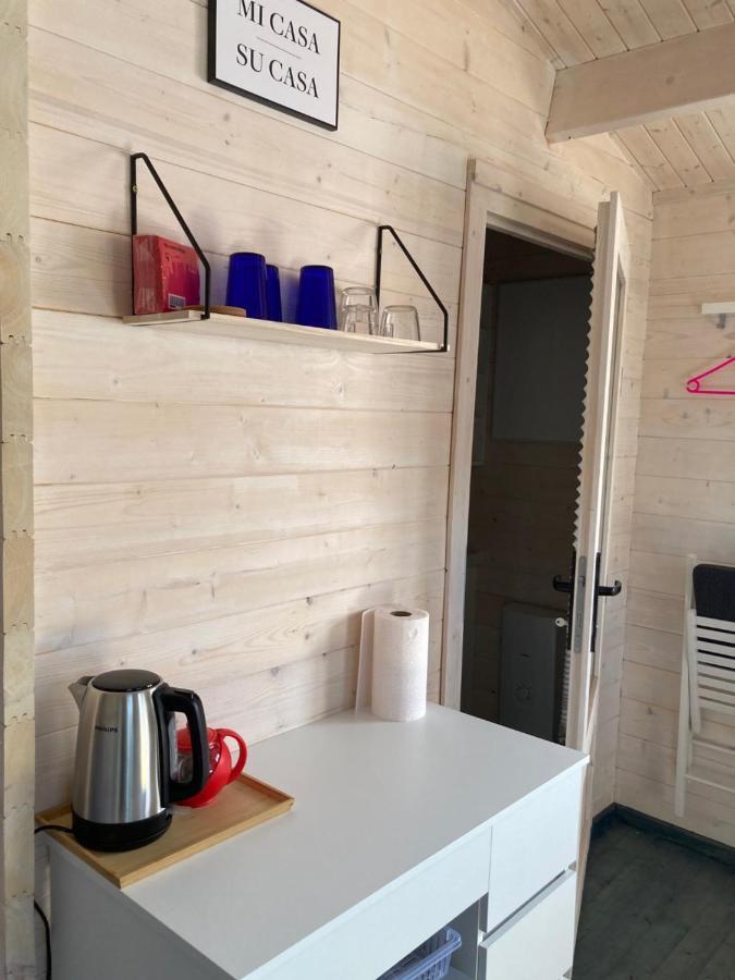 Womocamp Holzhuette 1 Hotell Saulkrasti Exteriör bild